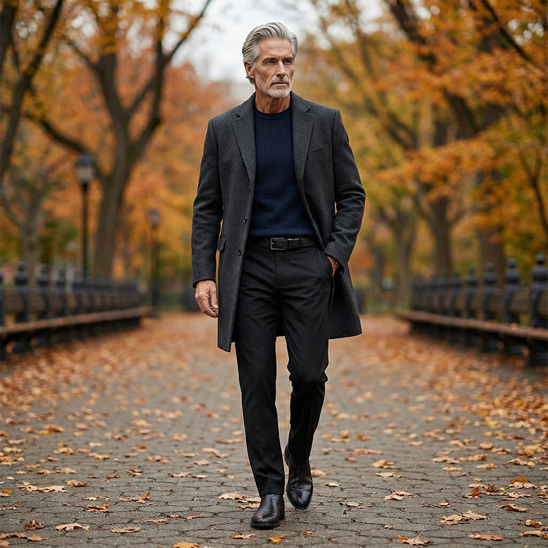 Men's Slim Stretch Pants for the Office