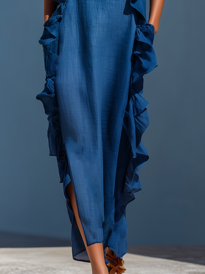 Women's Flowing Maxi Dress – Effortless Style & All-Day Comfort