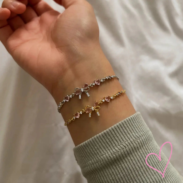 ElleGems Bow Bracelet, view 2 - Elena Harper