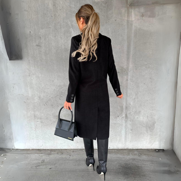 Emilie - Windproof Wool Coat