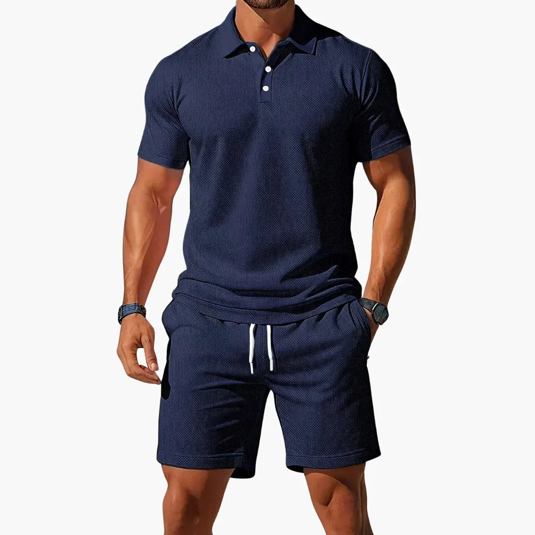 Leon | Lightweight Polo Set for Relaxed Summer Looks