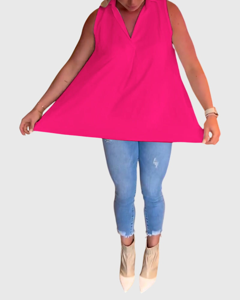 Lina™  |  Sleeveless Top