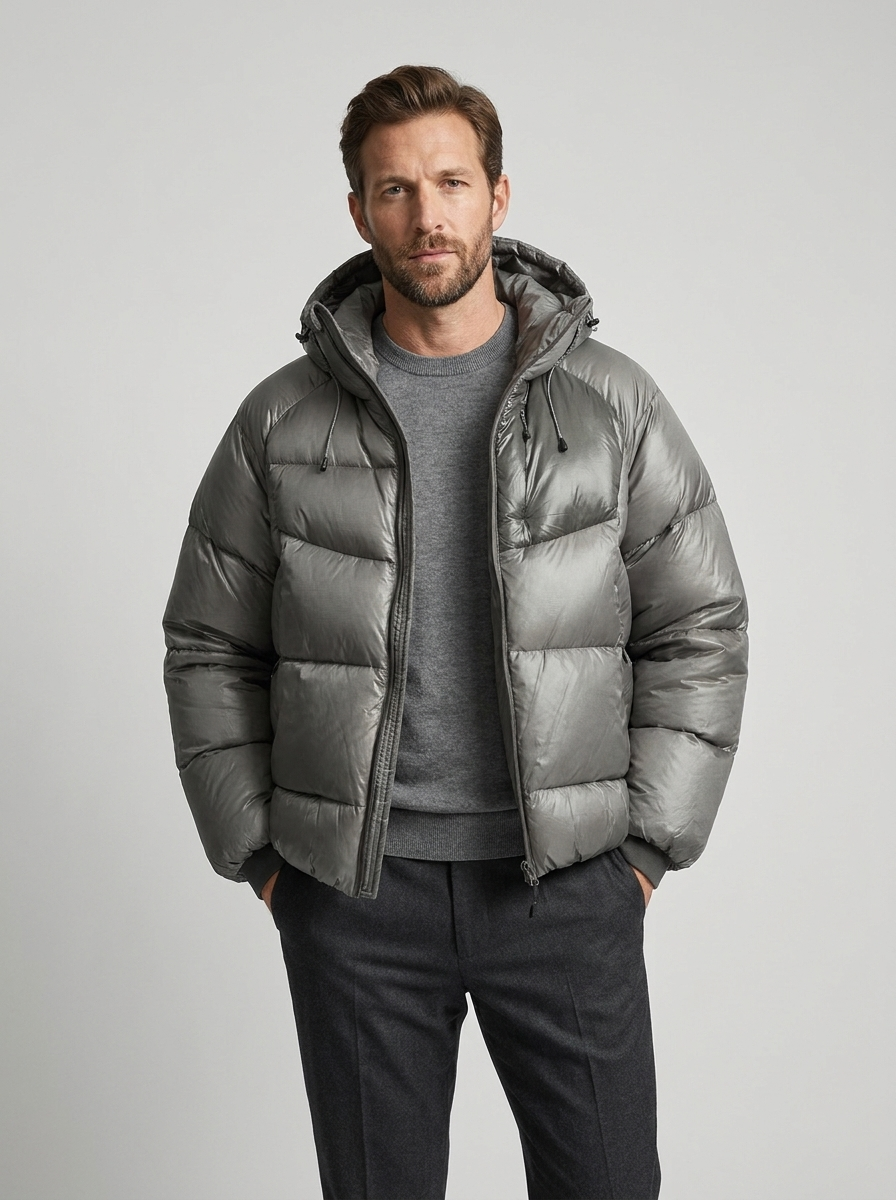 Lukas | Waterproof Padded Down Jacket for Winter