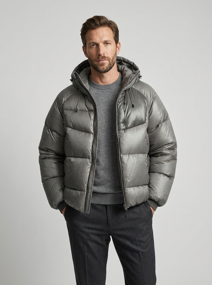Lukas | Waterproof Padded Down Jacket for Winter