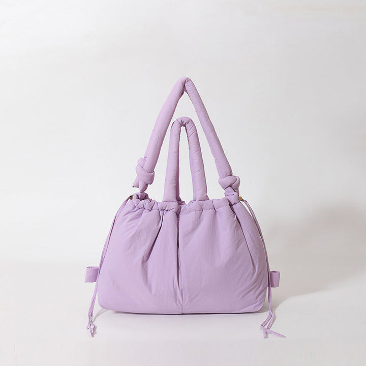 Ladies' Quilted Handbag with Soft Structure and Stylish Look
