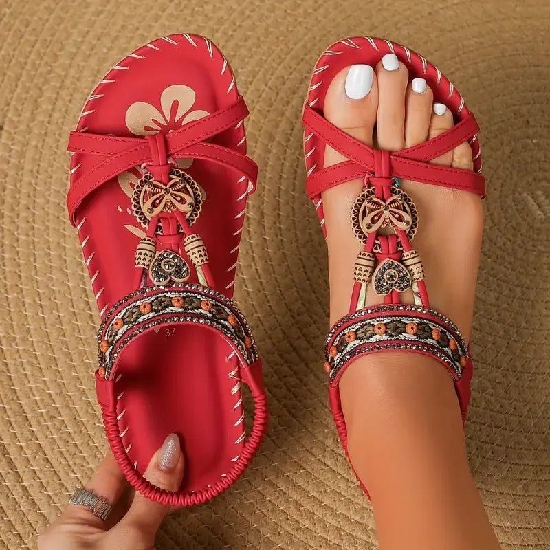 Colella | Ibiza Style Sandals – Lightness, Rhinestones, and Comfort All Day Long