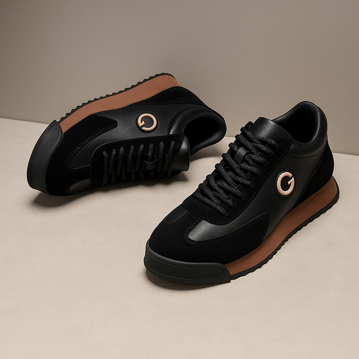 Jasper Modern and Comfortable Men's Sneakers, view 3 - Elena Harper