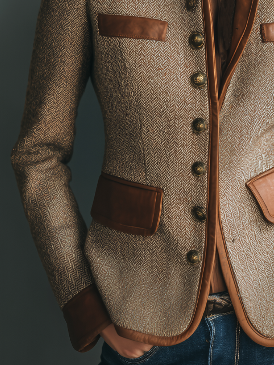 Isabelle - Chic Vintage Jacket with Pockets