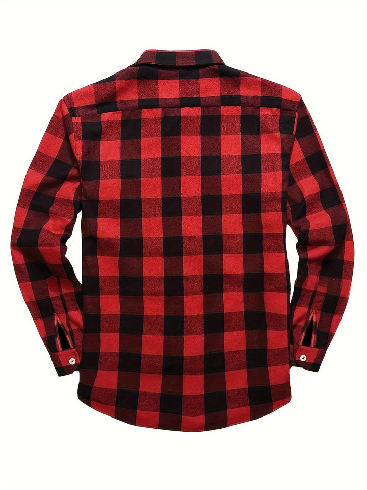 LAURENT MONACO | CHECKED SHIRT WITH BUTTONS FOR MEN
