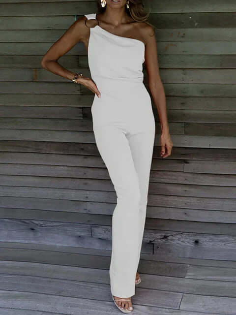 Women's Backless Sleeveless Jumpsuit