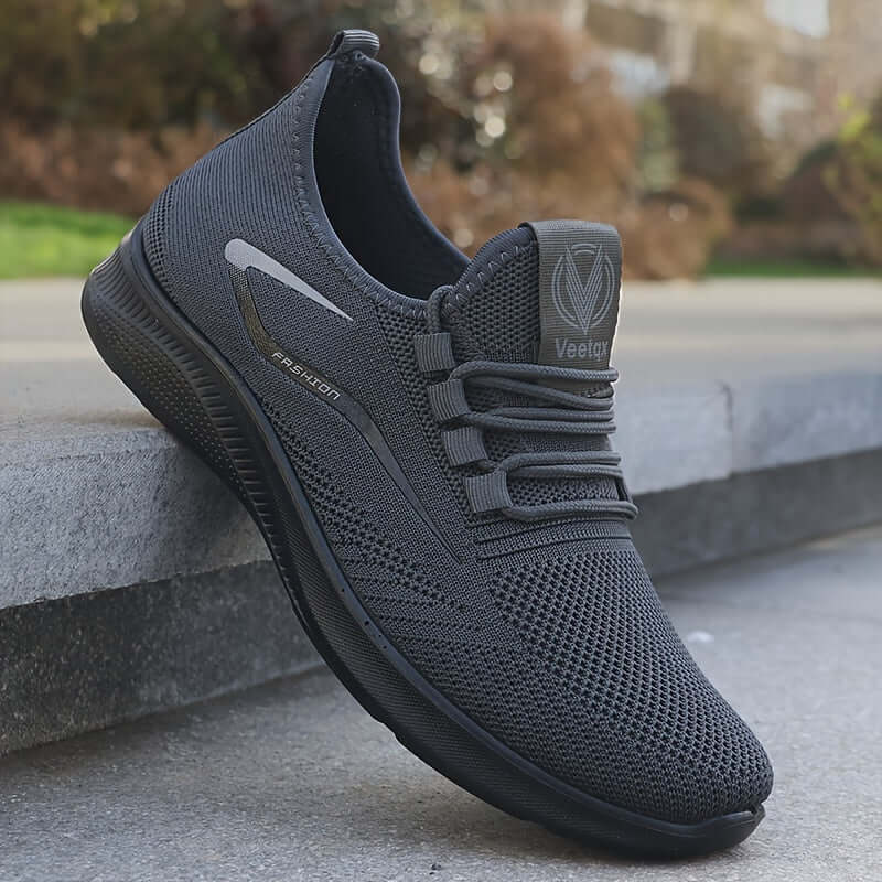 Men's Lightweight Breathable Running Shoes, view 4 - Elena Harper