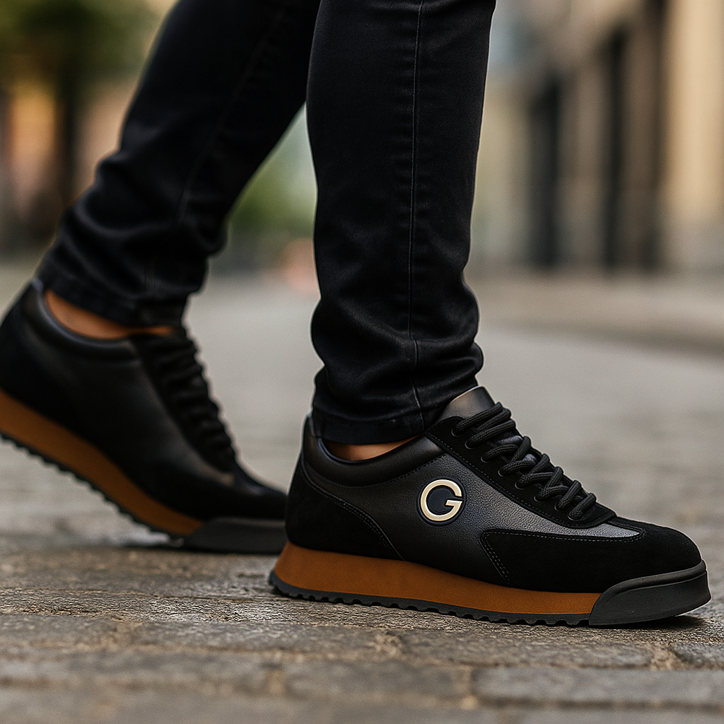 Jasper Modern and Comfortable Men's Sneakers, view 6 - Elena Harper