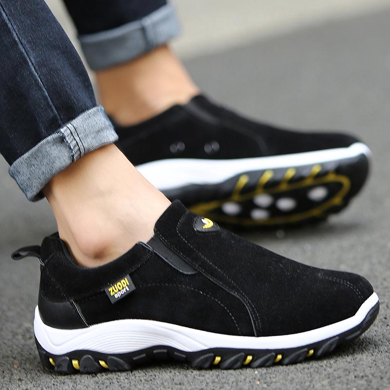 Men's Shoes Breathable Arch Support with Soft Upper Material