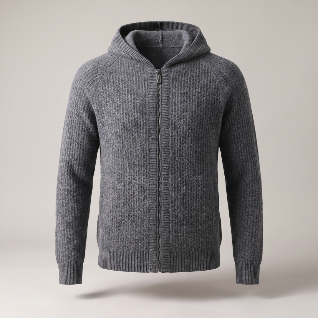 Felix | Lightweight and Elegant Men's Merino Wool Hoodie