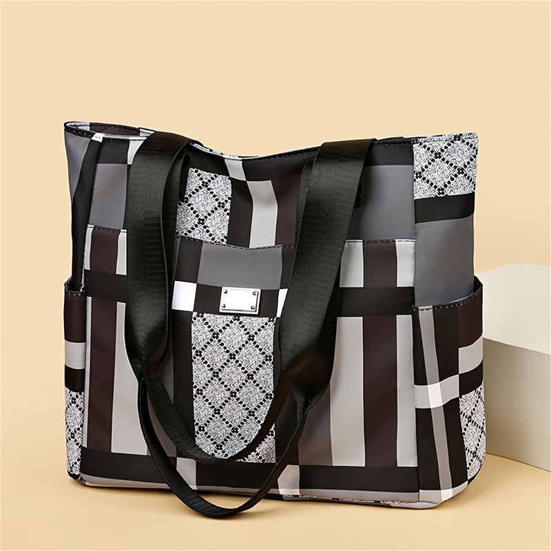 Vintage Checkered Bag