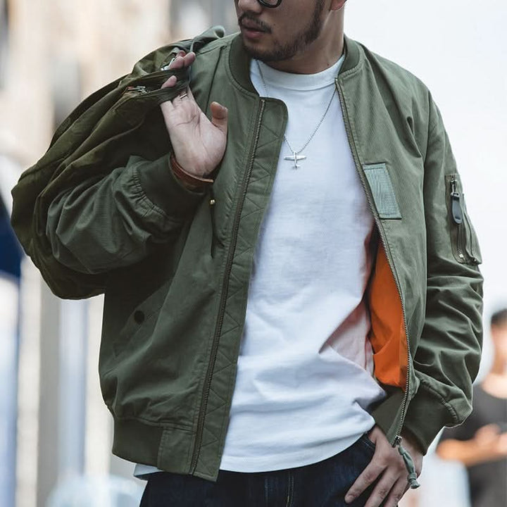 Liam | Versatile and Warm Men's Aviator Jacket