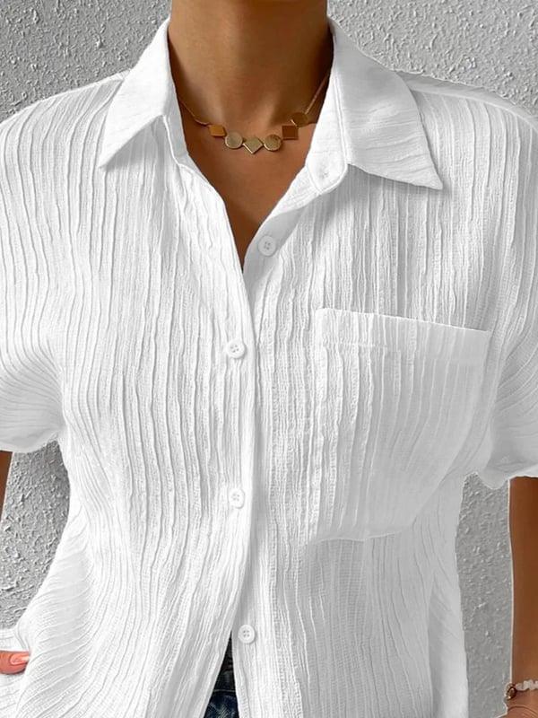 ZAHRINA CLASSIC COLLAR BLOUSE