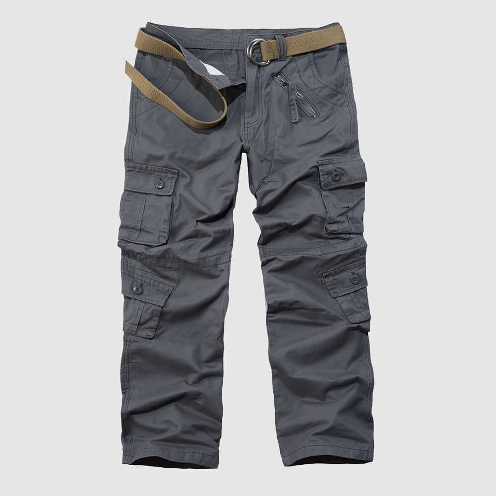 Men's Slim Fit Smart Trousers - Elena Harper
