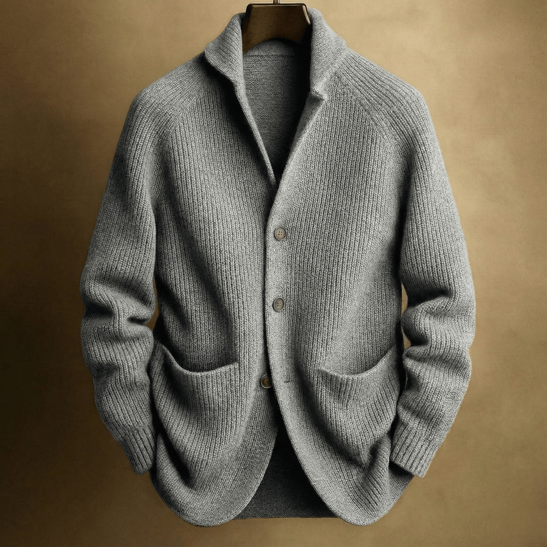 LAURENT MONACO | CORDUROY KNIT BLAZER FOR MEN