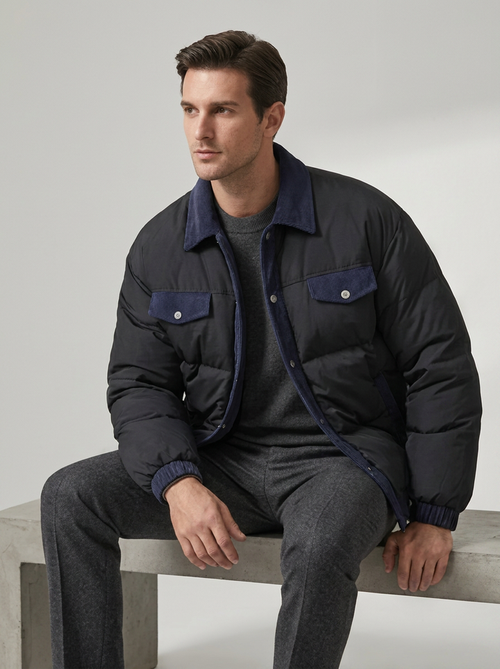 Felix | Casual Padded Down Jacket for Cold Winter Days