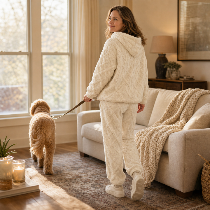 Emilia Cozy and Stylish Lounge Set with 3D Structure - Elena Harper
