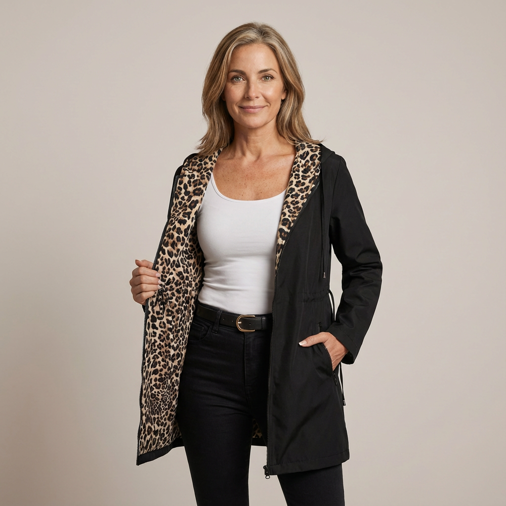 Leopard Print Coat