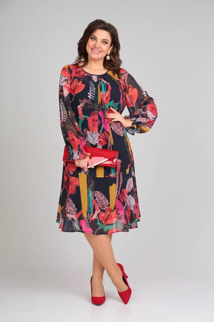 FLOWER DRESS FOR WOMEN