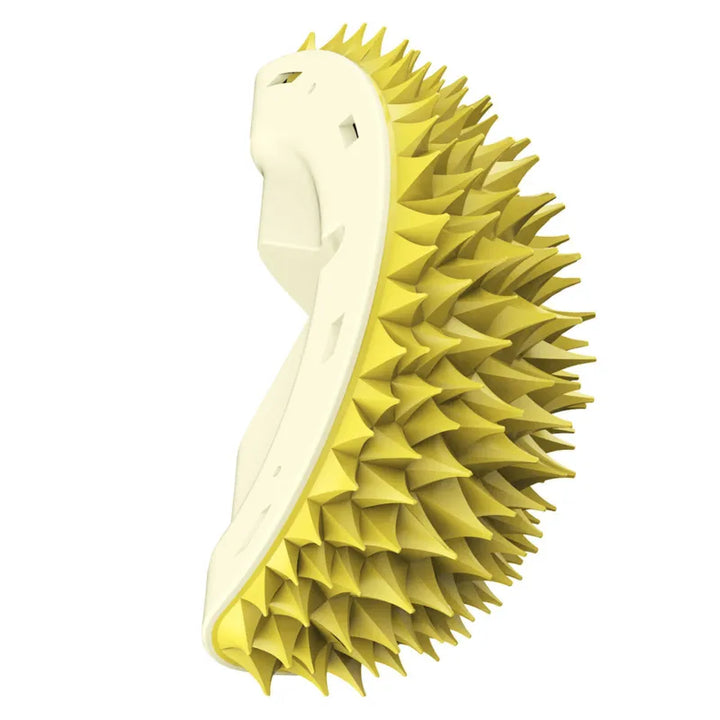 Gentle Cat Grooming Brush with Soft-Tipped Needles for Healthy Fur, view 6 - Elena Harper