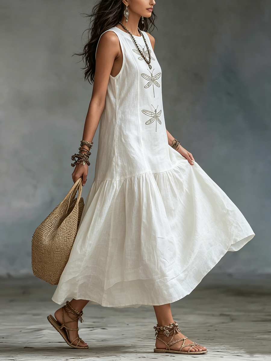Rosalie™ | Airy Belly-Camouflaging Maxi Dress