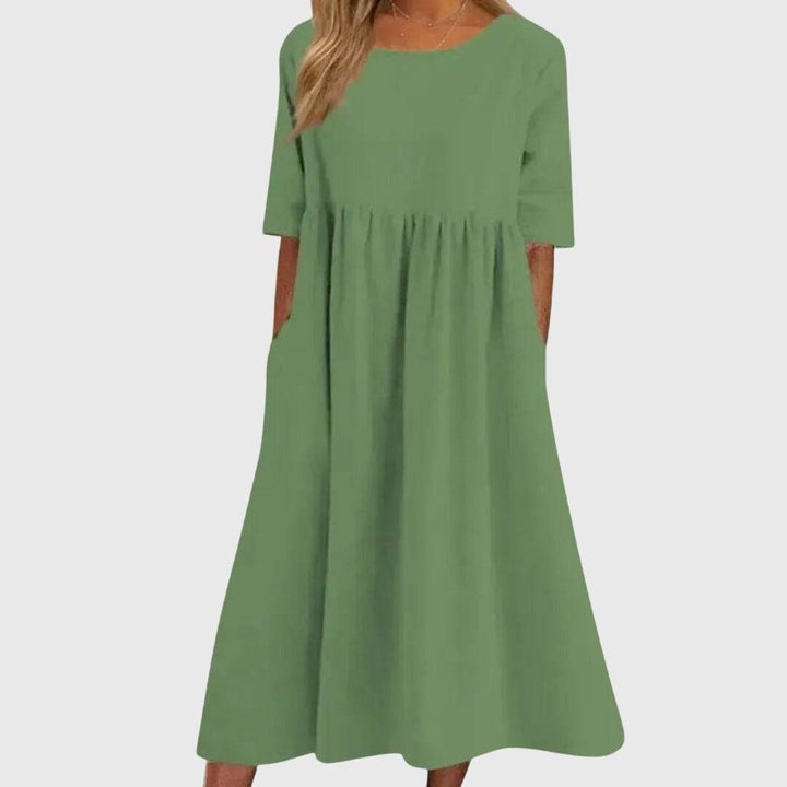 Haisley™  |  Elegant Short-sleeved Dress