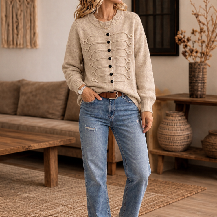 Clara | Stylish and Versatile Women's Knit Sweater