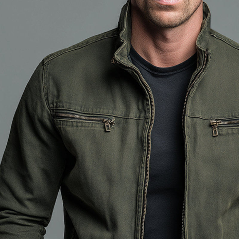 LAURENT MONACO | VINTAGE WASHED JACKET FOR MEN