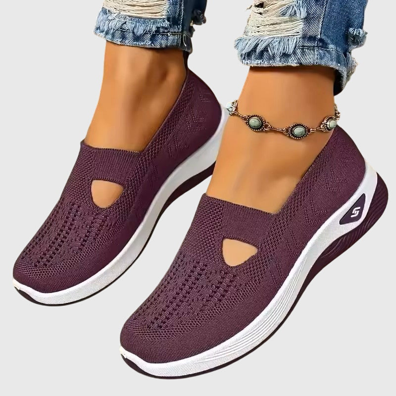 Women's Orthopaedic Slip-On Shoes with Slip-On Design for All-Day Comfort