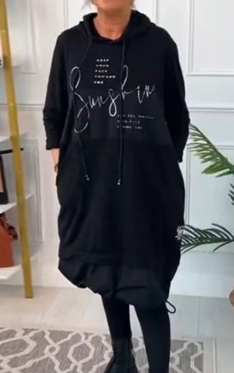 Azalea Hooded Dress for Women, view 2 - Elena Harper
