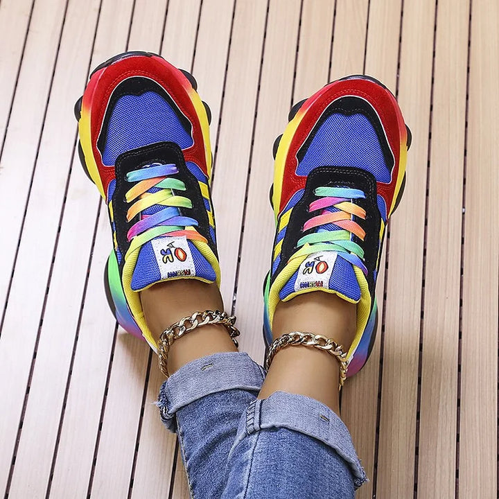 Isolina - Orthopaedic Rainbow Shoes