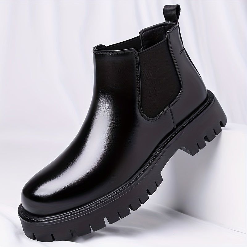 Foster Rugged-Sole Chelsea Boots - Elena Harper