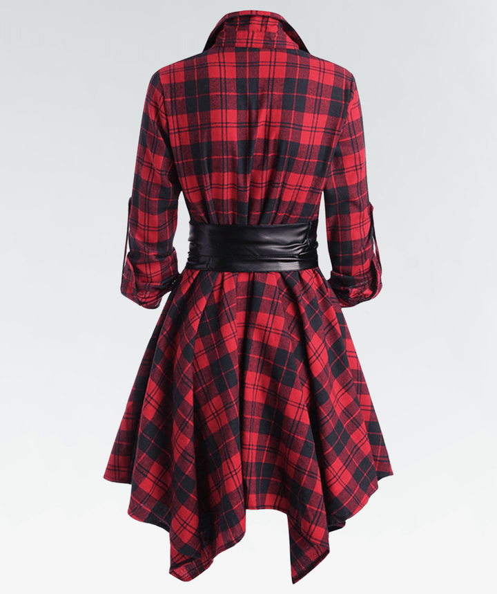 Summer Gingham Dress, view 2 - Elena Harper