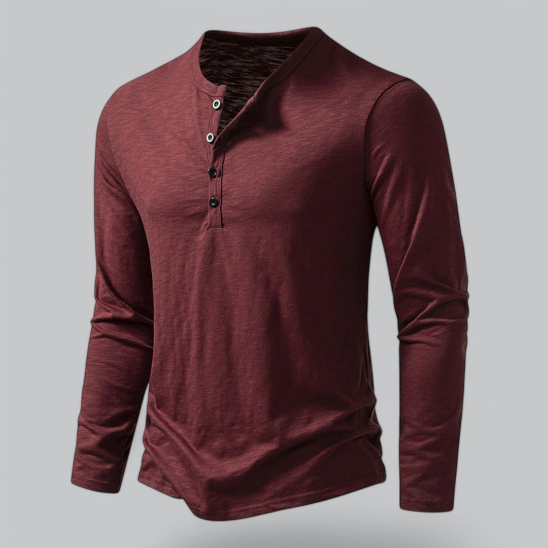 MEN'S HENLEY T-SHIRT