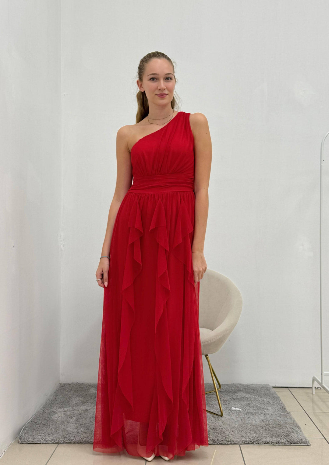 Emma™ Flowing Dress by Emma & Rose Cape Town, lightweight abiti in soft fabric with elegant drape and flowing silhouette.