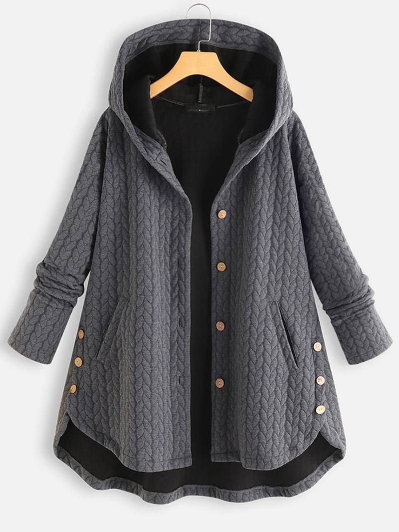 Women's Warm Oversized Winter Coat – Casual and Comfortable for Cold Days