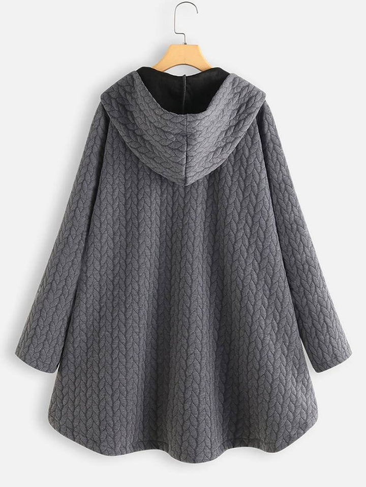Women's Warm Oversized Winter Coat – Casual and Comfortable for Cold Days