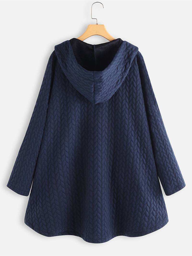 Women's Warm Oversized Winter Coat – Casual and Comfortable for Cold Days