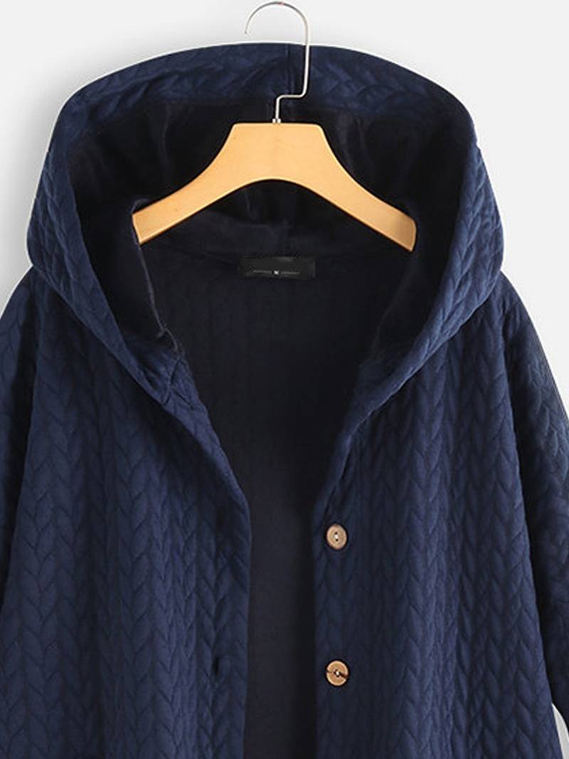 Women's Warm Oversized Winter Coat – Casual and Comfortable for Cold Days