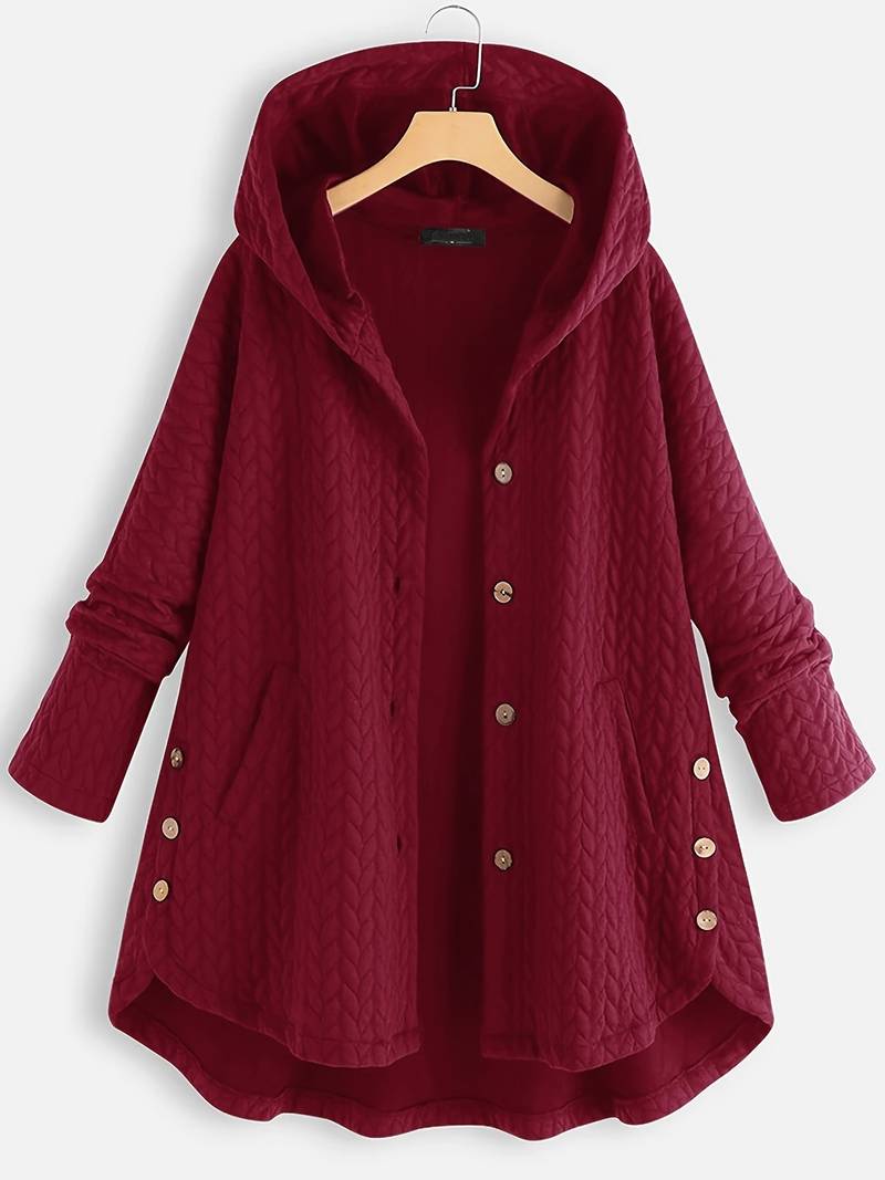 Women's Warm Oversized Winter Coat – Casual and Comfortable for Cold Days