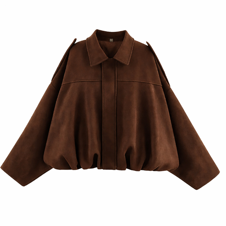 Oversized bomber jacket for women - Casual chic and easy to wear