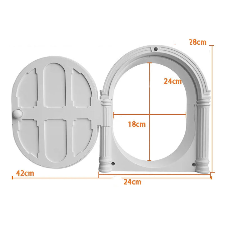 Small Pets' Classic Decorative Door Toy