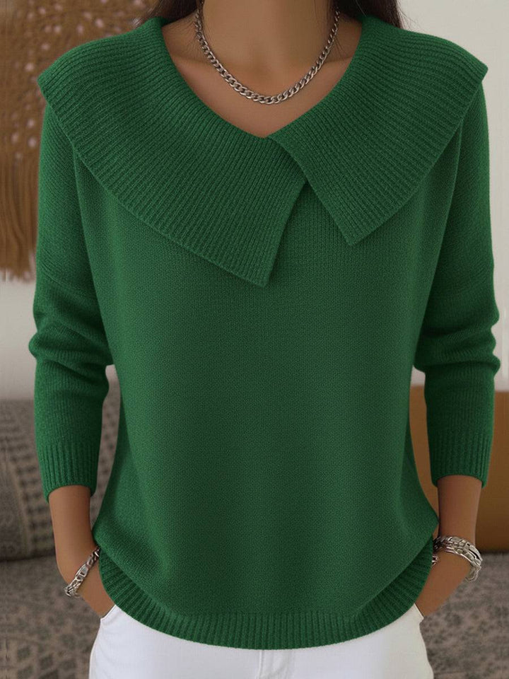 Mieke™ comfortable sweater by Emma & Rose Cape Town, soft knit fabric, featuring a relaxed fit and cozy design.