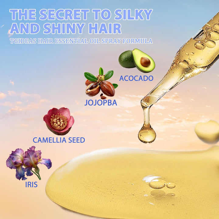 Glossora™ – Lightweight Hair Oil Spray for Smooth, Shiny Hair