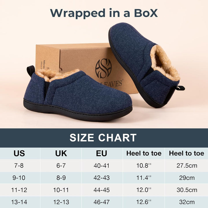 Warm Winter Slippers for Men - Noah
