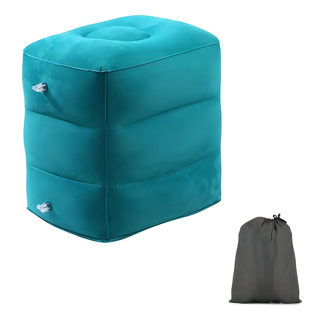 Inflatable Travel Footrest, view 4 - Elena Harper